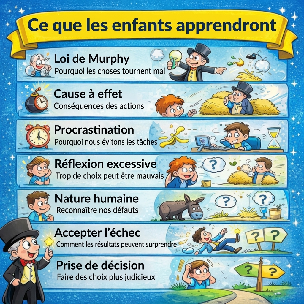 La loi de Murphy : Principes de vie pour enfants